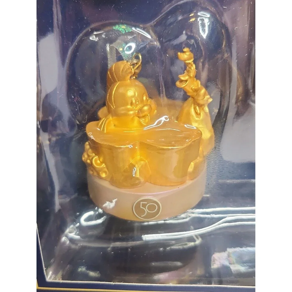 NIB Walt Disney World 50th Disney Fab 50 Character Collection Ornament Set